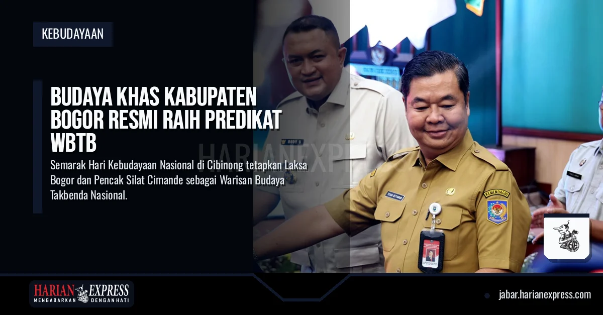 Budaya Khas Kabupaten Bogor Resmi Raih Predikat WBTB
