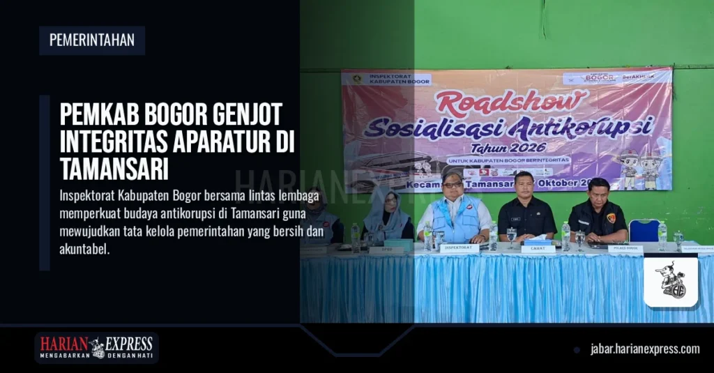 Pemkab Bogor Genjot Integritas Aparatur di Tamansari