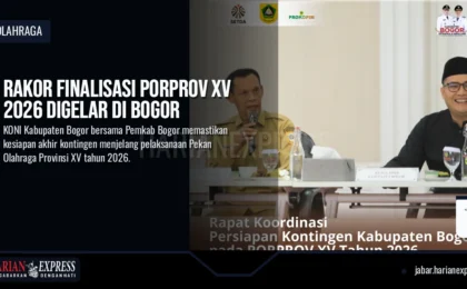 Rakor Finalisasi Porprov XV 2026 Digelar di Bogor Rakor Finalisasi Porprov XV 2026 Digelar di Bogor