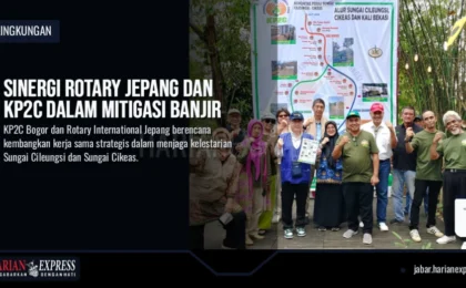 Sinergi Rotary Jepang dan KP2C dalam Mitigasi Banjir